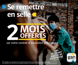 2 mois offerts sur votre contrat Gan Prévoyance