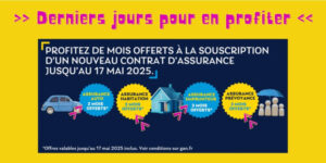 Vous avez jusqu’au vendredi 16 mai pour profiter de nos 4 offres exclusives et faire des économies
