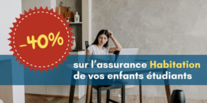 40 pour cent de réduction sur l'assurance habitation étudiants paris tronchet assurances