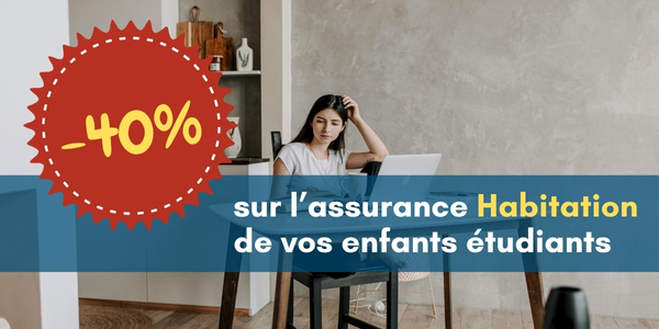 40 pour cent de réduction sur l'assurance habitation étudiants paris tronchet assurances
