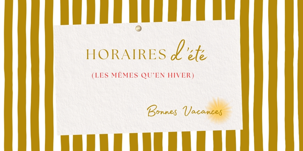 bel été, bonnes vacances