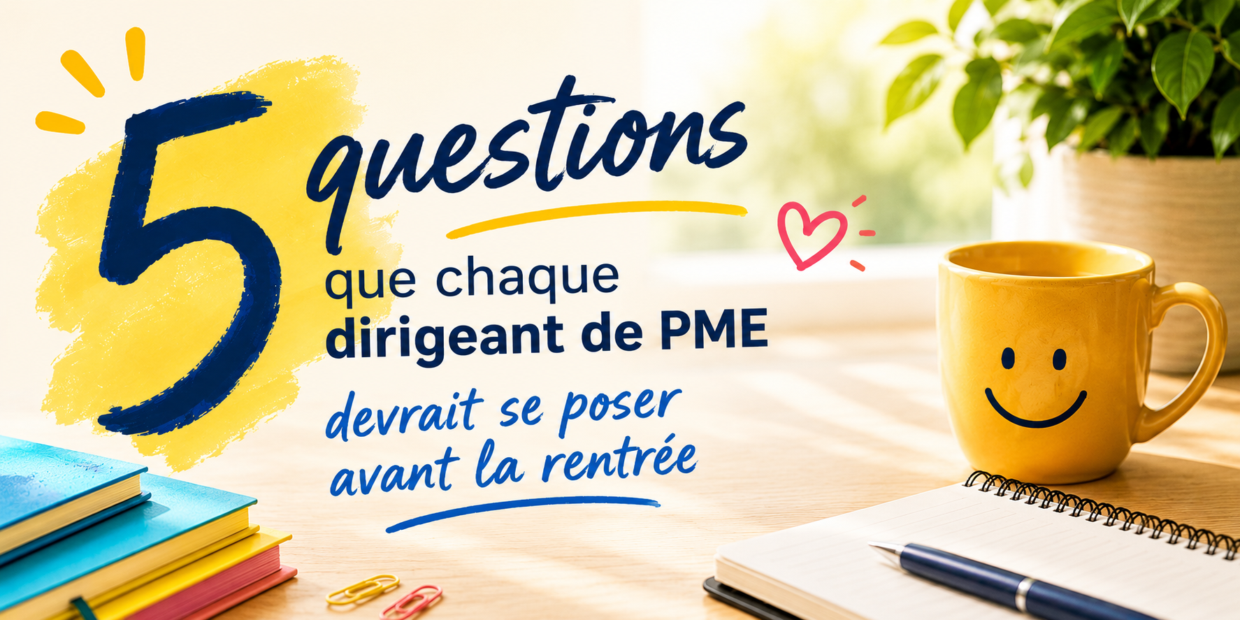 Les 5 questions que chaque dirigeant de PME devrait se poser avant la rentrée